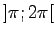 $] \pi ; 2 \pi[$